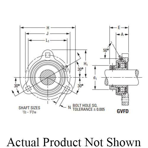 Fafnir&reg; VFD1 3/16