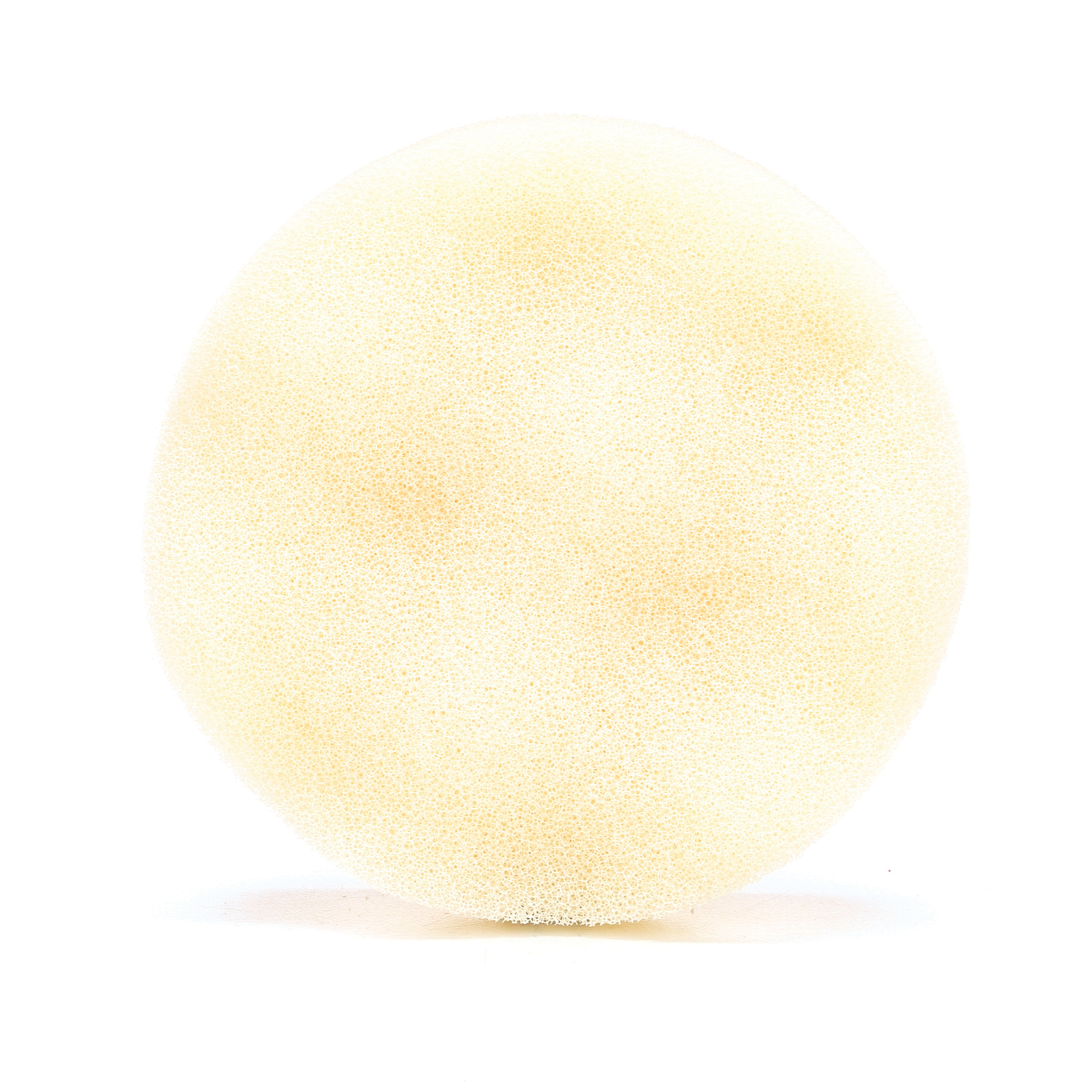 Norton® 63642503670 Polishing Pad With 3/4 in Loop Nap, 3 in Dia, Hook and Loop Attachment, Natural Lambs Wool Pad