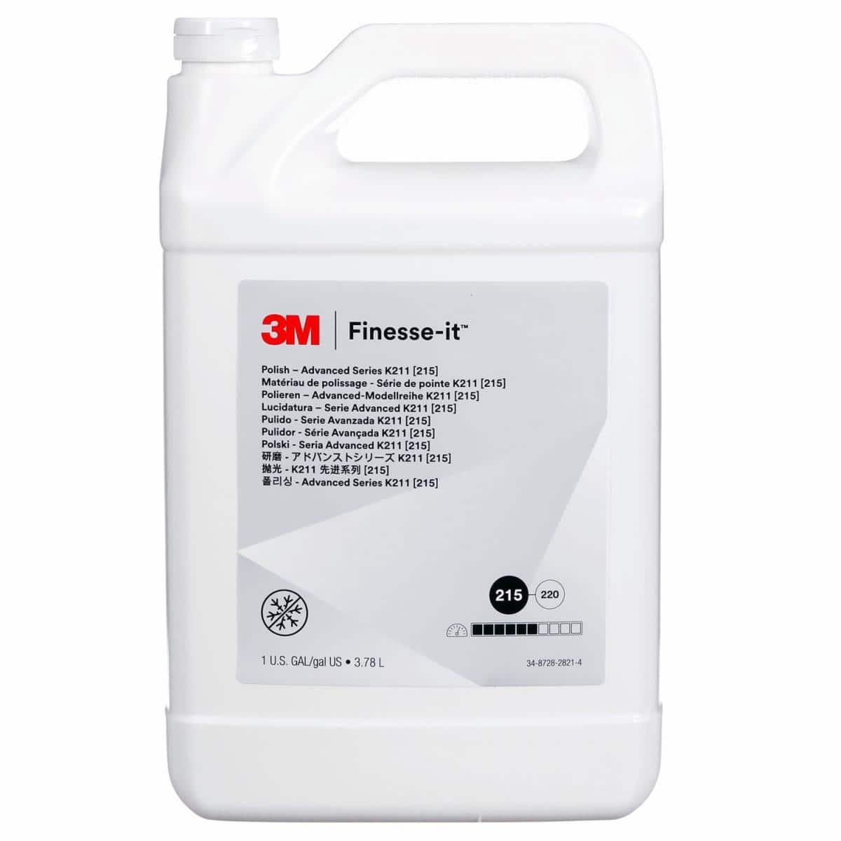 Perfect-It&trade; 7100153724 06061 Extra Cut Rubbing Compound, 1 gal Bottle, White