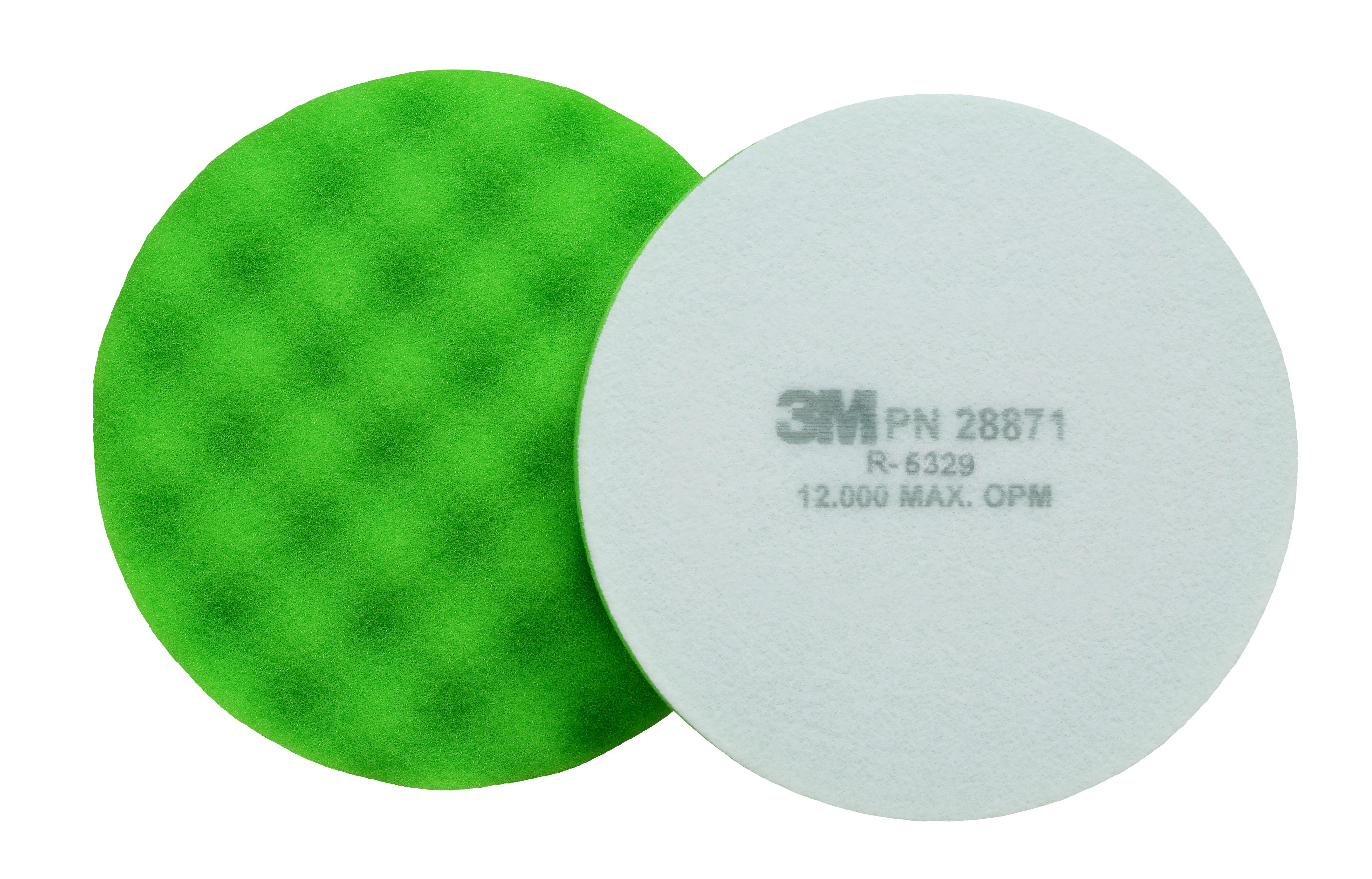 3M&trade; 7100322227 Finesse-it&trade; Pad, 3.25 in Dia Overall, Hook and Loop Attachment, Foam Pad