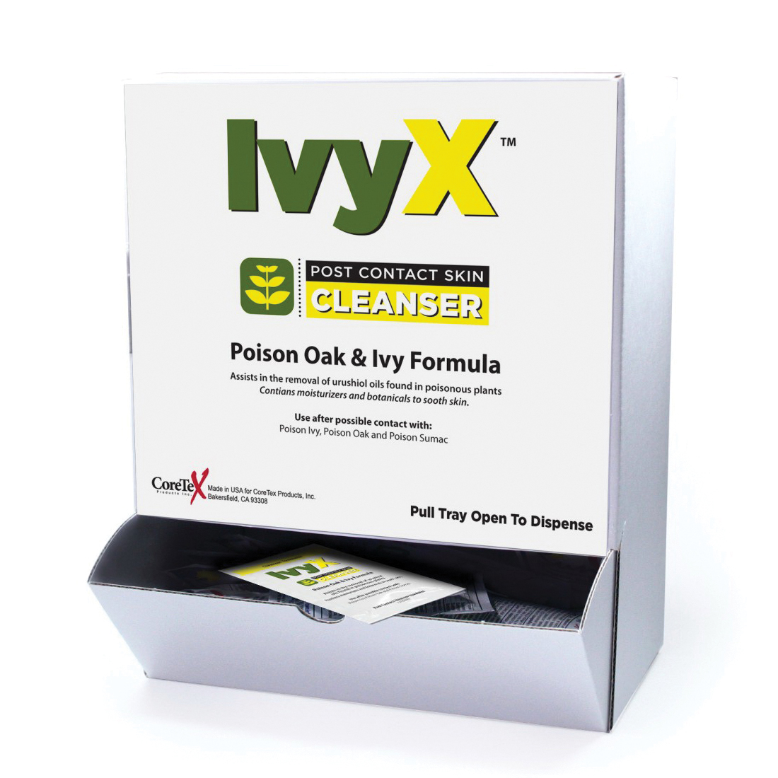 First Aid Only® IvyX™ 18-052 Pre-Contact Lotion, Packet, Poison Oak/Ivy/Sumac