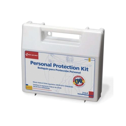product First Aid Only&reg; 226-U/FAO Bulk Portable First Aid Kit, Wall Mount, 197 Components, Metal Case, 11-1/8 in H x 10-13/16 in W x 2-1/4 in D