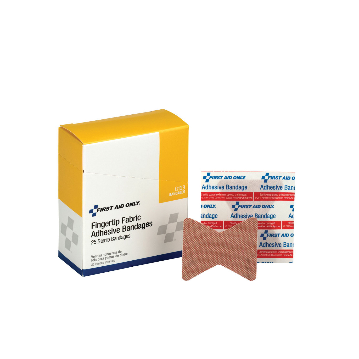 First Aid Only® J612-LF Disposable Latex Free Non-Sterile, Elastic Fabric, Beige