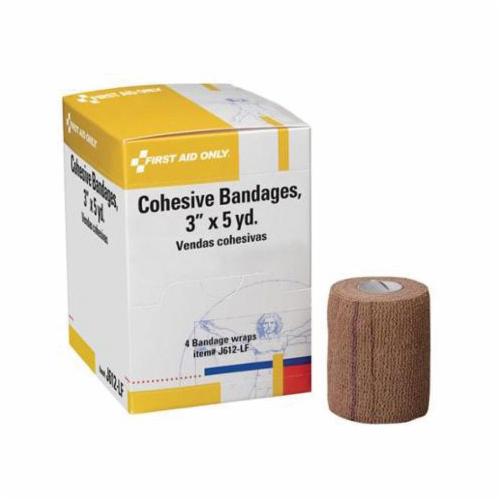 Medique® 62550 Flexible Strip Latex Free Self-Adhesive Adhesive Bandage, Woven Fabric, Beige