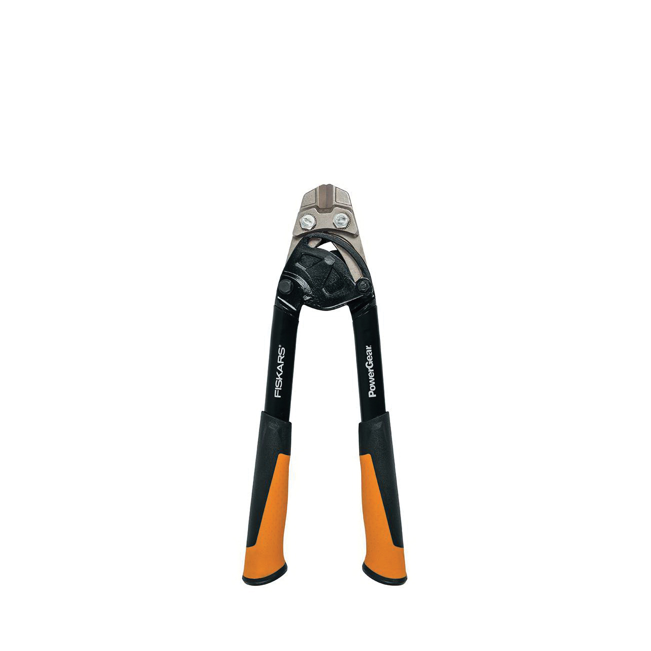 Fiskars&reg; 740300-1001 PowerGear&reg; Bolt Cutter, Up to 5/16 in Soft, Up to 3/16 in Hard Materials Cutting, 14 in OAL, Center Cut, Steel Jaw
