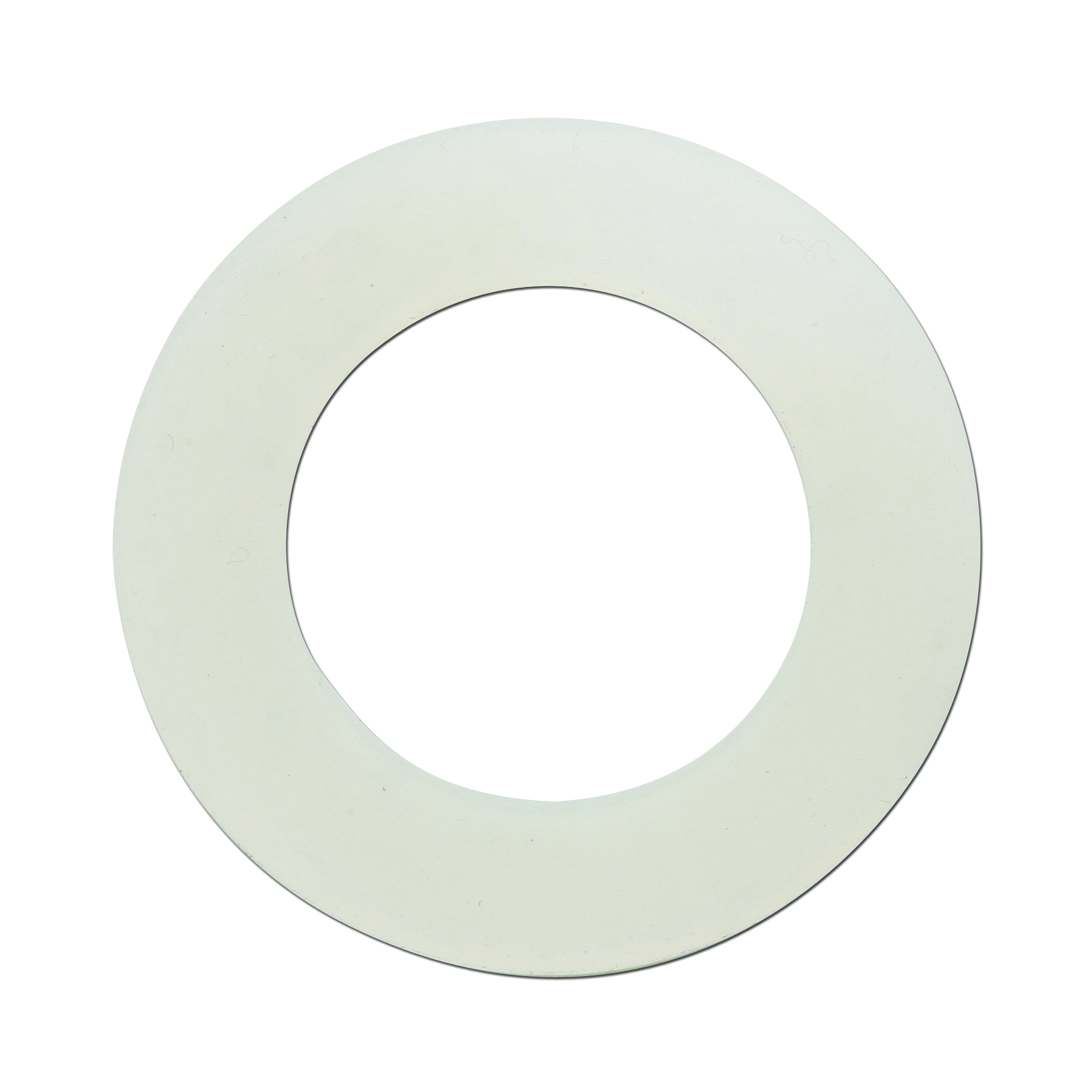 Fluidmaster® 83SGB Chemical-Resistant Replacement Dual Flush Seal, 2 in ID x 3 in OD Dia, For Use With Glacier Bay® 3 in Dual Flush Toilets, Plastic, White, Import