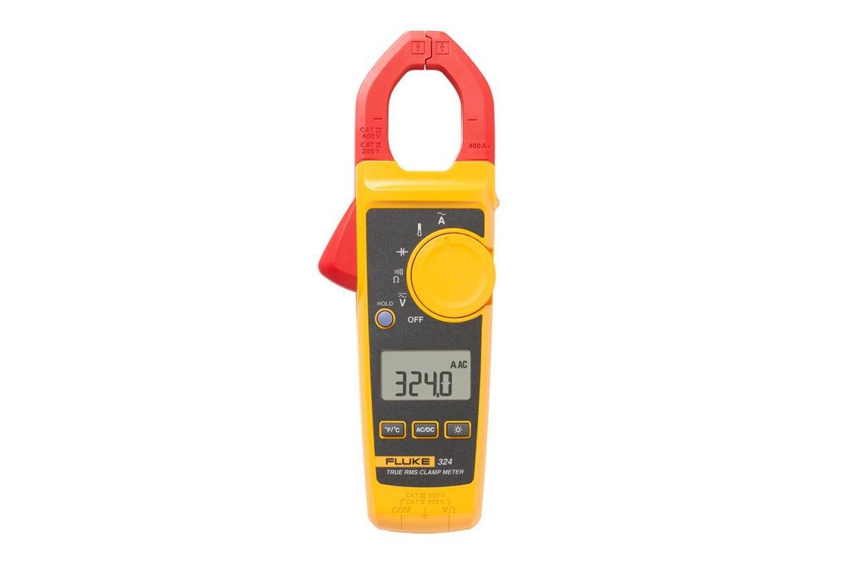 Klein® CL800 AC Auto-Ranging Low Impedance Mode Auto Off Digital Clamp Meter, 1000 VAC/VDC, 600 A, 60 MOhm, 50 to 400 Hz, 1-3/8 in Jaw, LCD Display