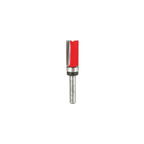 Freud&reg; 50-102 Flush Trim Flush Trim Router Bit, 1/2 in Dia Cutting, 2-5/8 in OAL, 1 in D Cutting, 1/4 in Dia Shank, Carbide