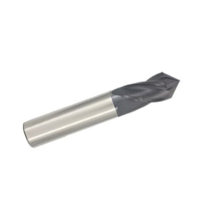 GARR 58396 154MA Center Cutting Drill Mill, 1/4 in Dia, 100 deg Point, 4 Flutes, 3/4 in L Flute, 3/4 in L of Cut, 2-1/2 in OAL, TiAlN Coated