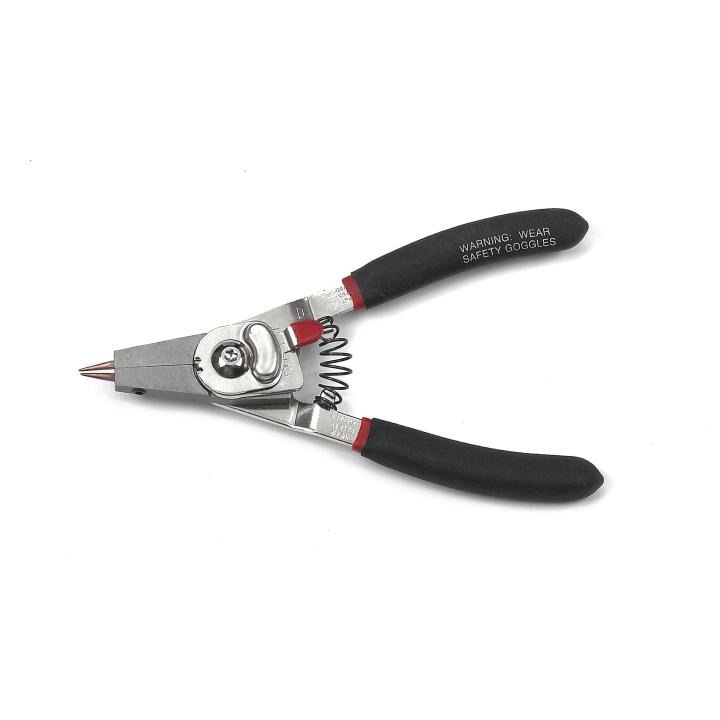 Knipex&reg; 4611A0 External Retaining Ring Plier, Straight Tip Jaw, 140 mm OAL