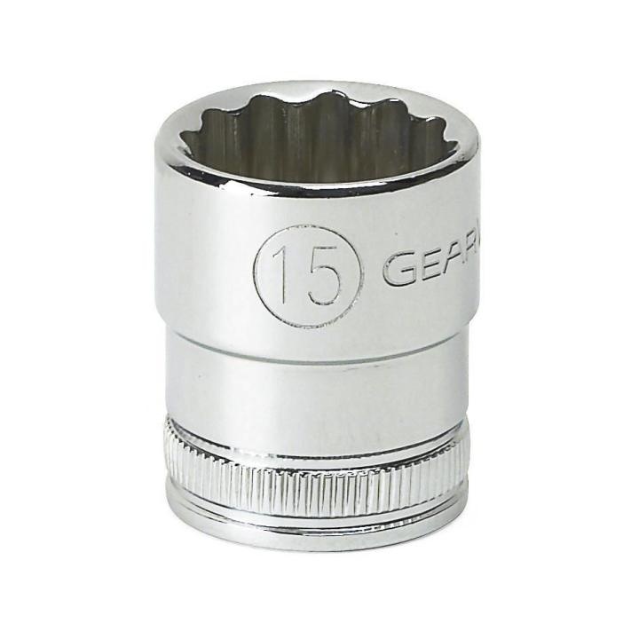 GEARWRENCH® 80494 Standard Length Socket, 3/8 in Square Drive, 18 mm, 12 Points
