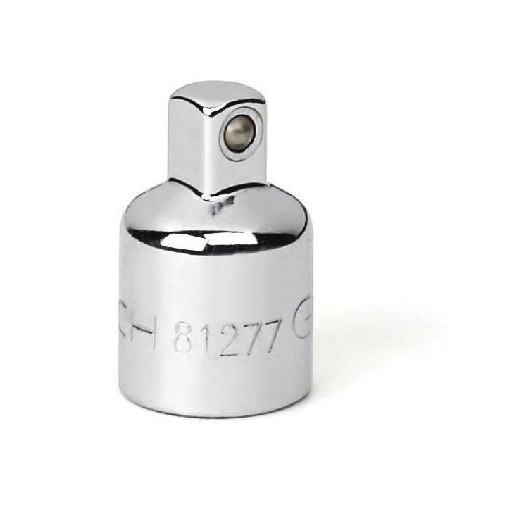 Williams&reg; JHWBS-131BF Adaptor, High Polished Chrome, 1/2 in Male Drive, 3/8 in Female Drive