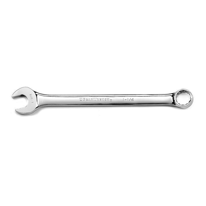 Williams&reg; JHW1236NRC Combination Wrench, 1-1/8 in, 12 Points, 16-3/4 in OAL, Polished Chrome