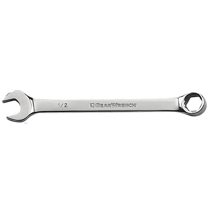 Williams&reg; JHW1216SC SUPERCOMBO&reg; SUPERTORQUE&reg; Combination Wrench, 1/2 in, 12 Points, 8 in OAL, Polished Chrome