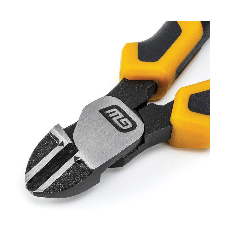 GEARWRENCH&reg; 82178C Tether Ready Plier, 6 in Nominal, 8 AWG THK Max Wire, 0.75 in L x 0.4 in THK Jaw Alloy Steel Jaw, 6-1/2 in OAL, Flush Cut, ASME
