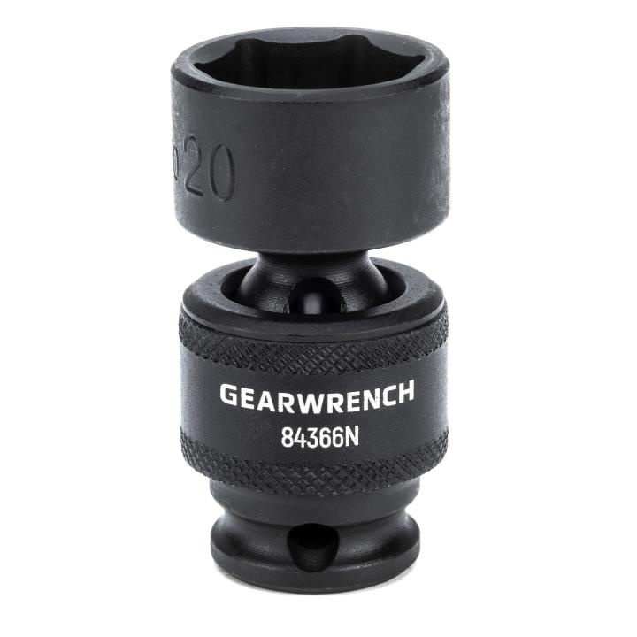 GEARWRENCH&reg; 84366N Standard Length Universal Socket, 3/8 in, 20 mm, 6 Points