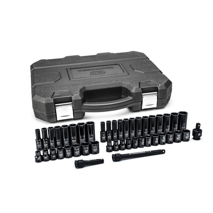 Proto&reg; TorquePlus&trade; J47200 Socket Set, ASME B107.5M, 6 Points, 1/4 in Drive, 12 Pieces, Included Socket Size: 4 to 14 mm