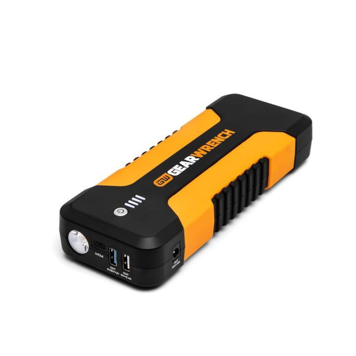 GEARWRENCH&reg; GWLBJ20 Enclosed Jump Starter and Power Bank, 12 V, 1.4 in H x 3.5 in W