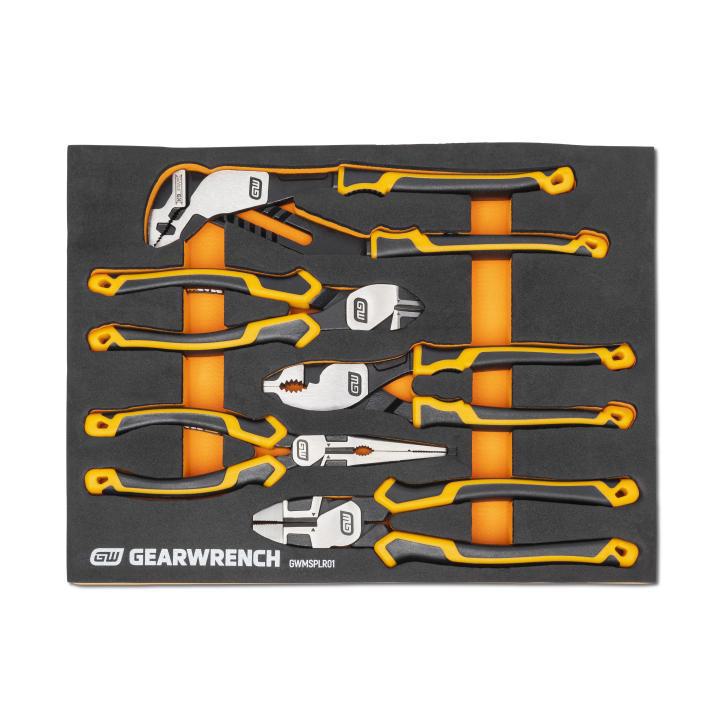 Channellock&reg; PC-1 Plier Set, Tongue and Groove, 4 Pieces, ASME B107