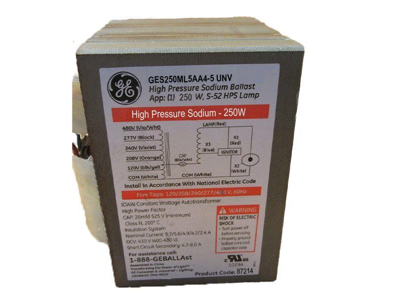 GE Lamps GES250ML5AA4-5 UNV