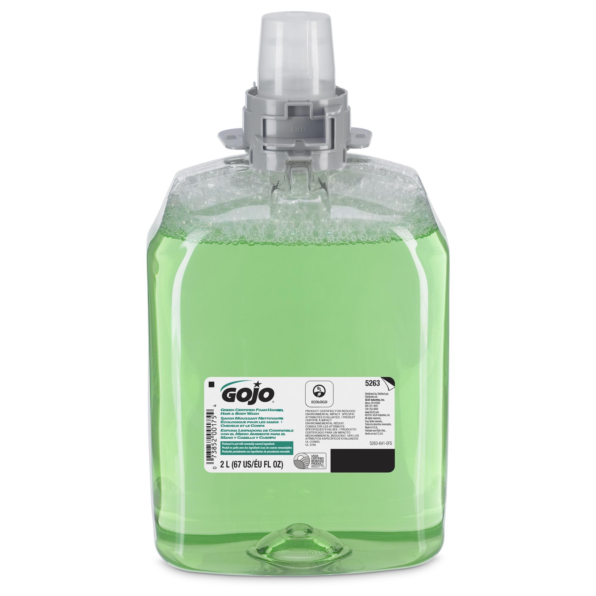 Scott® 91726 Hair and Body Wash, 8 L, Cartridge Package, Gel Form, Citrus Odor/Scent, Yellow