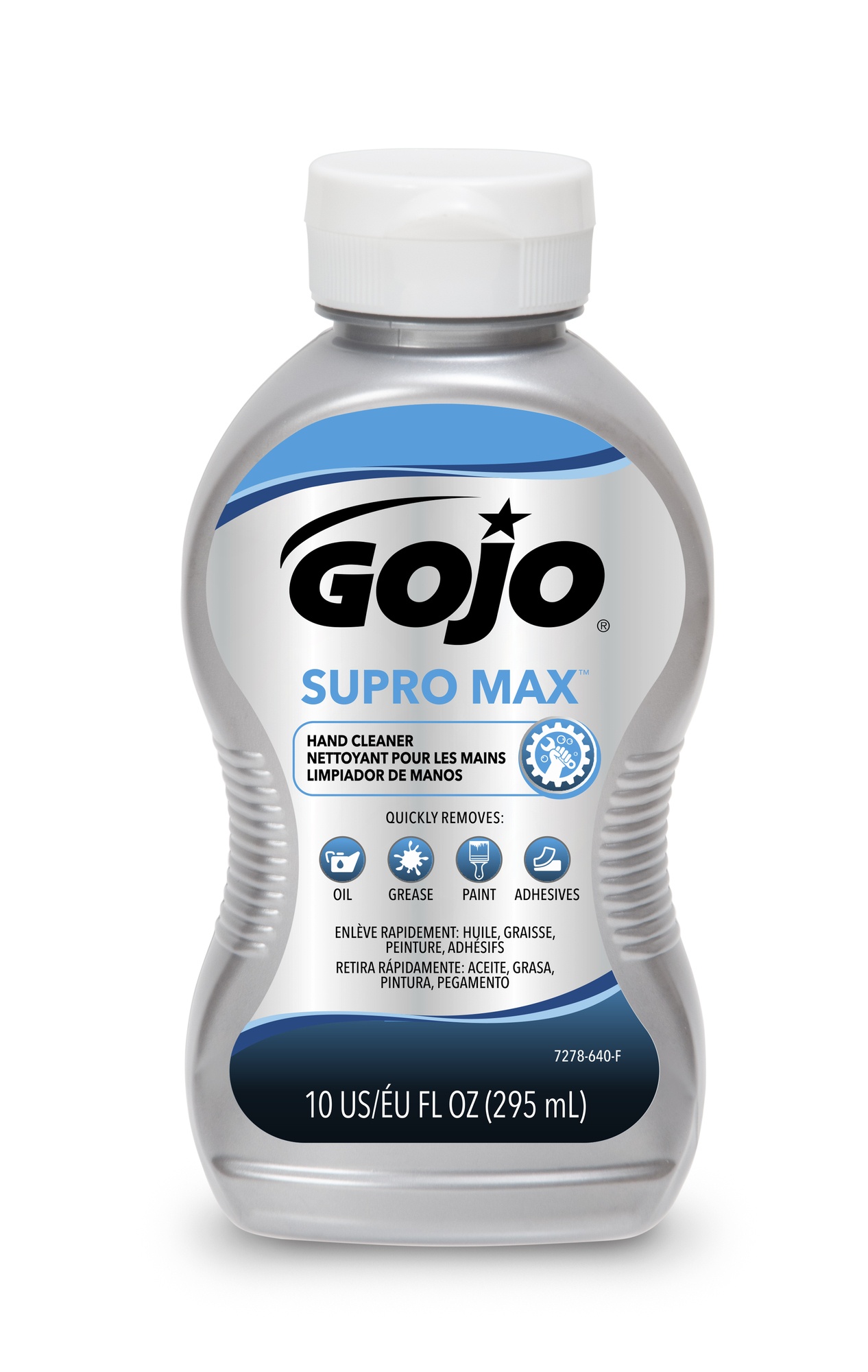 GOJO&reg; 2358-02 Pumice Hand Cleaner With Pumice Scrubbers, 1 gal, Bottle, Gel, Cherry, Translucent Red