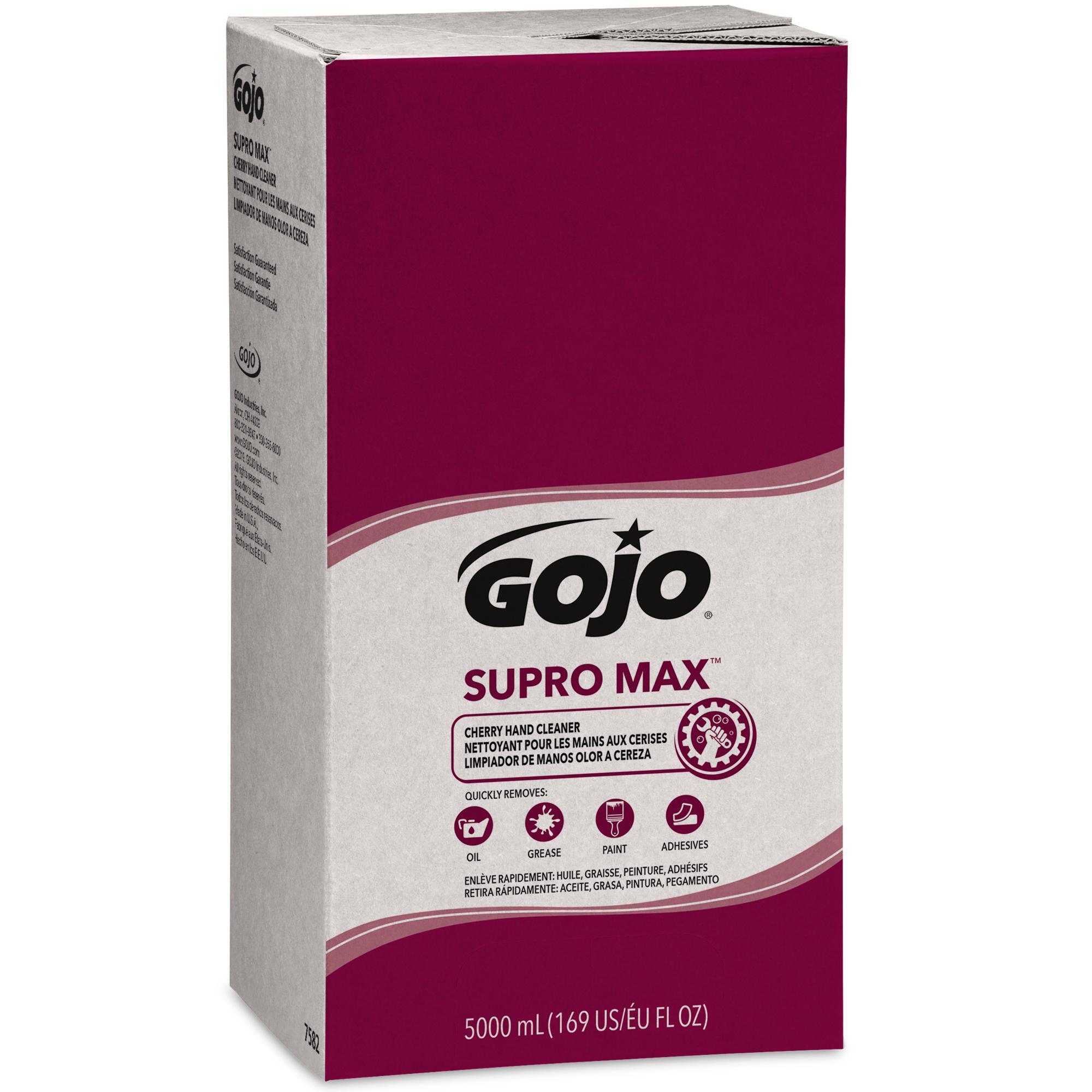 GOJO® 0958-04 NATURAL ORANGE™ Pumice Hand Cleaner, 1/2 gal Nominal, Bottle Package, Lotion Form, Citrus Odor/Scent, Orange