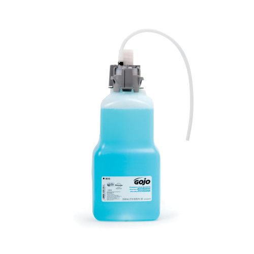 GOJO® 5361-02 TFX™ Premium Handwash, 1200 mL Nominal, Dispenser Refill Package, Foam Form, Cranberry/Fruity Odor/Scent, Clear/Purple