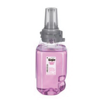 GOJO® 1912-02 LTX-12™ Antibacterial Handwash, 1200 mL Nominal, Dispenser Refill Package, Foam Form, Plum Citrus Odor/Scent, Clear/Purple
