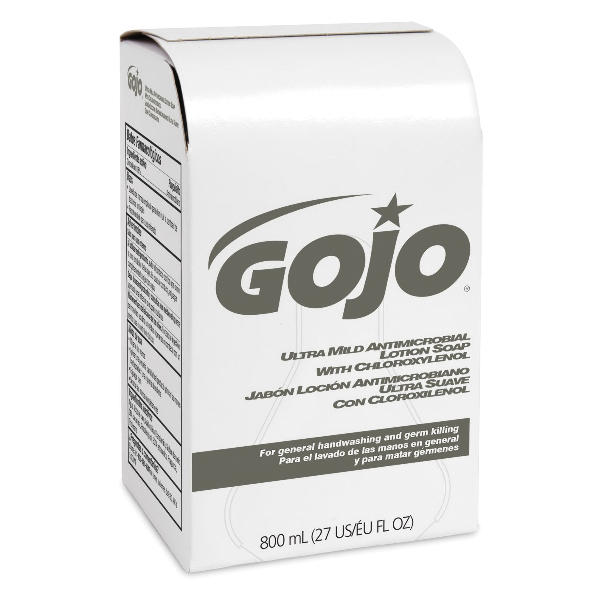 GOJO® 1845-04 Antimicrobial Hand Soap, 1 gal, Lotion, Pleasant, Pink
