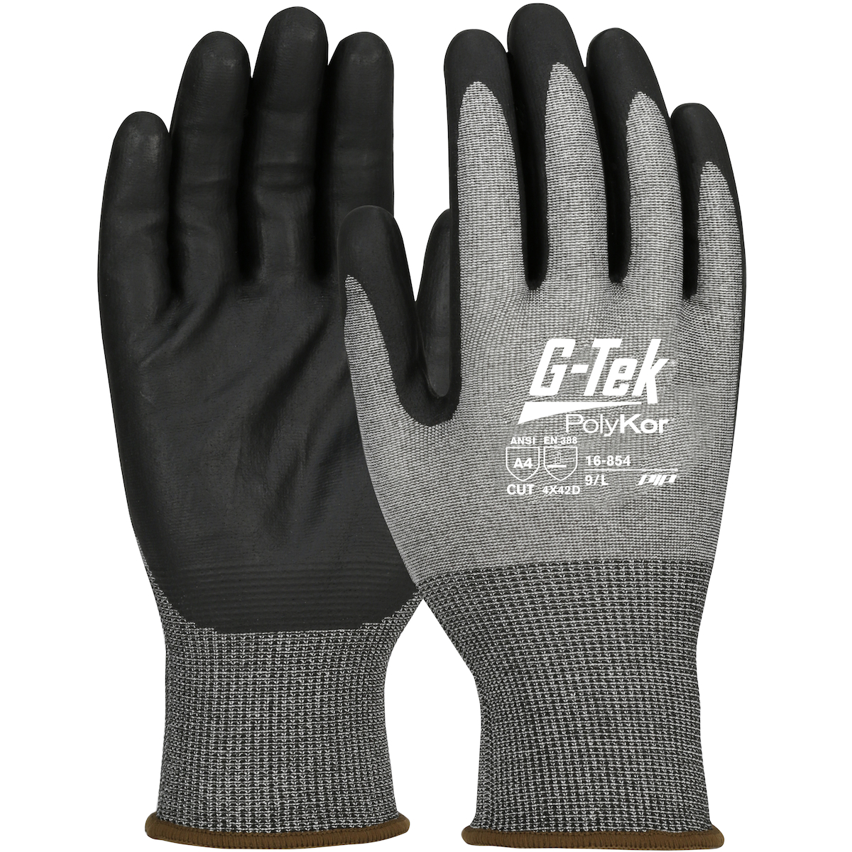 G-Tek&reg; PolyKor&reg; 16-854/XS Foam Grip Cut-Resistant Gloves