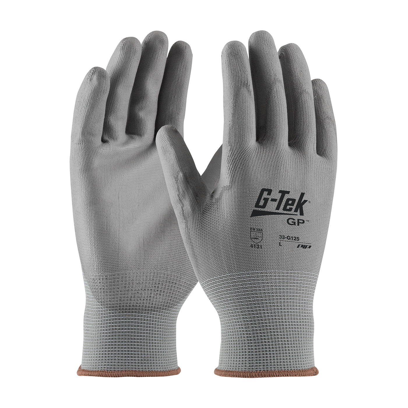 G-Tek&reg; 16-150/L 16-150 Unisex Cut-Resistant Gloves, L, PolyKor&trade;, Knit Wrist Cuff, Resists: Abrasion, Chemical, Cut, Puncture, Tear, UV and Water, ANSI Cut-Resistance Level: A2