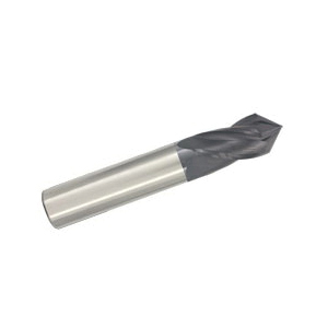 GARR 58396 154MA Center Cutting Drill Mill, 1/4 in Dia, 100 deg Point, 4 Flutes, 3/4 in L Flute, 3/4 in L of Cut, 2-1/2 in OAL, TiAlN Coated