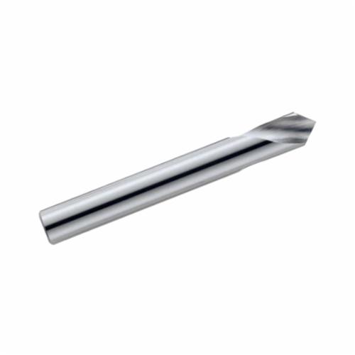 GARR 91540 1600 General Purpose NC Spotting Drill, 6 mm Dia, 65 mm OAL, Submicron Grain Solid Carbide, Uncoated