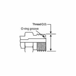 Gates&reg; Fluid Power 12MFFOR-PLUG GAT725932085