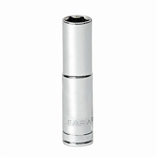 GEARWRENCH&reg; 80120D Deep Length Socket, 1/4 in Square Drive, 11/32 in, 6 Points