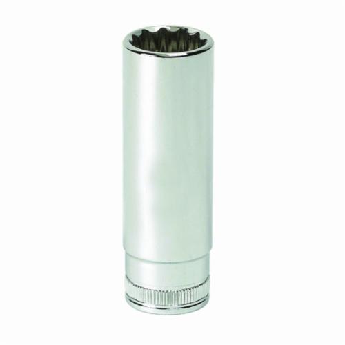 GEARWRENCH&reg; 80148 Deep Length Socket, 1/4 in Square Drive, 13 mm, 6 Points