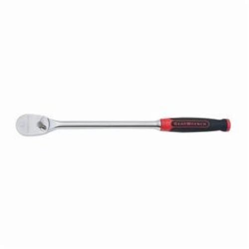 Milwaukee&reg; 48-22-9012 Ratcheting Socket Wrench, 1/2 in Drive, 11-1/4 in OAL, Alloy Steel, Polished Chrome