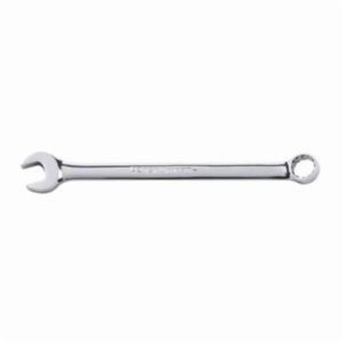 Blackhawk™ by Proto® BW-1318M XL Series Non-Reversible Combination Wrench, 18 mm, 12 Points, 13 in OAL, Steel, High Polished Double Nickel Chrome, ASME B107.100