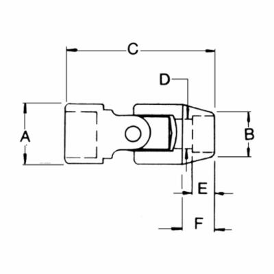 GEARWRENCH&reg; 84349 Standard Length Universal Socket, 3/8 in Drive, 9/16 in Socket, 6 Points