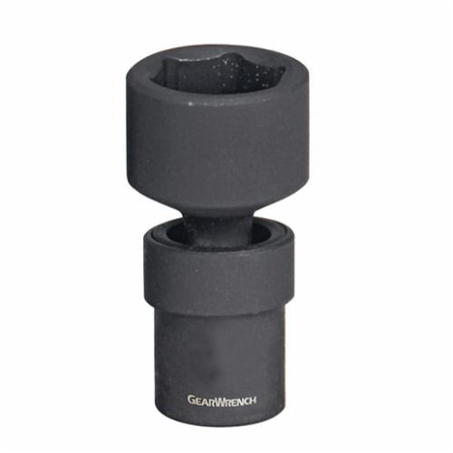 GEARWRENCH&reg; 84349 Standard Length Universal Socket, 3/8 in Drive, 9/16 in Socket, 6 Points