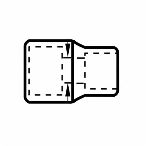 GEARWRENCH&reg; 84515D Standard Length Socket, 1/2 in Square Drive, 1-5/16 in Socket, 6 Points