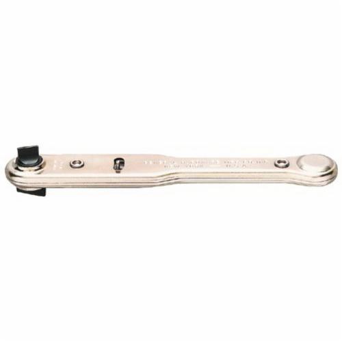 GENERAL® 162R Reversible Tap Wrench, #12 to 1/2 in Tap, Ratcheting, Hardened Steel, 4-1/4 in L, Sliding T-Handle Handle