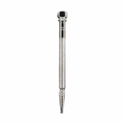 product Starrett® 67B Improved Scriber With Straight, Short Bent Points, Steel Taper Tip, Knurled Grip Handle, 8-9/16 in L