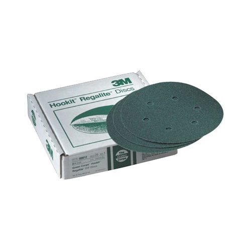 Green Corps&trade; 7000045743 Fibre Disc, 5 in Dia Disc, 7/8 in Center Hole, 36 Grit, Extra Coarse Grade, Ceramic Abrasive