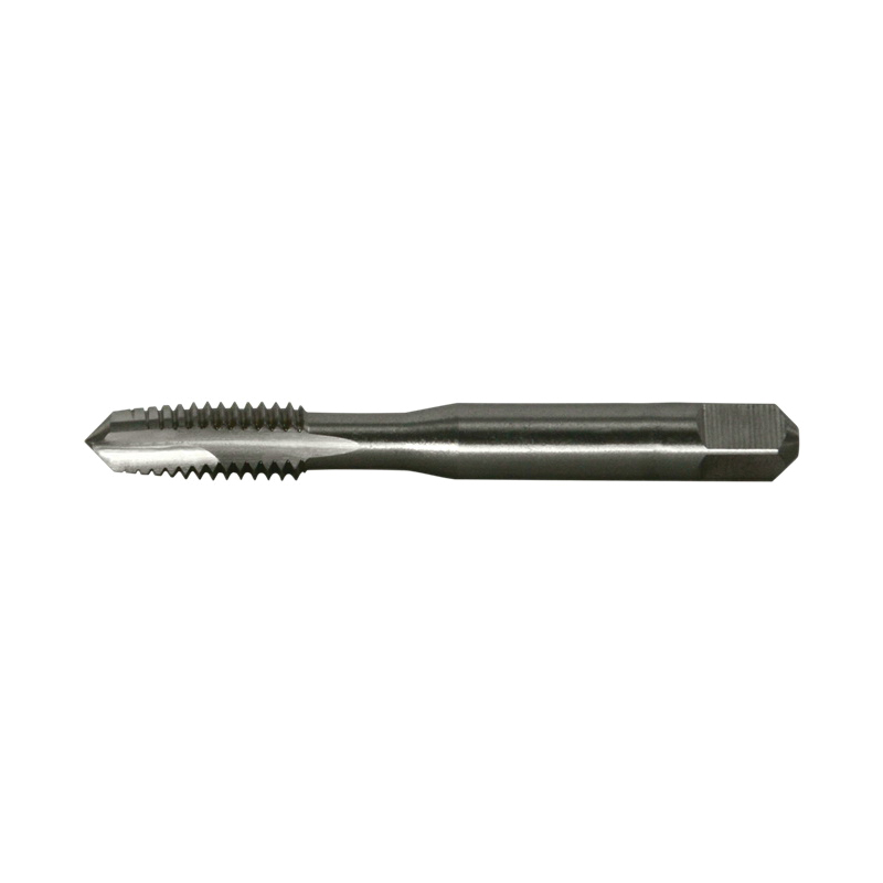 Greenfield Threading 357058 SPGP Standard Spiral Point Machine Tap, Right Hand Cutting, 1/4-20 Thread, H3 Thread Limit, Bottoming Chamfer, 2 Flutes, Bright, HSS