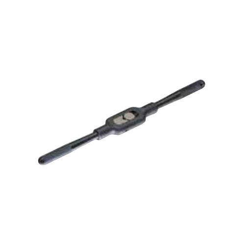 Greenfield Threading Vermont Tap and Die&reg; 420936 300 Standard Tap Wrench, 5/32 to 1/2 in Tap, Non-Ratcheting, Steel, 11 in L, Steam Oxide, Bar Handle
