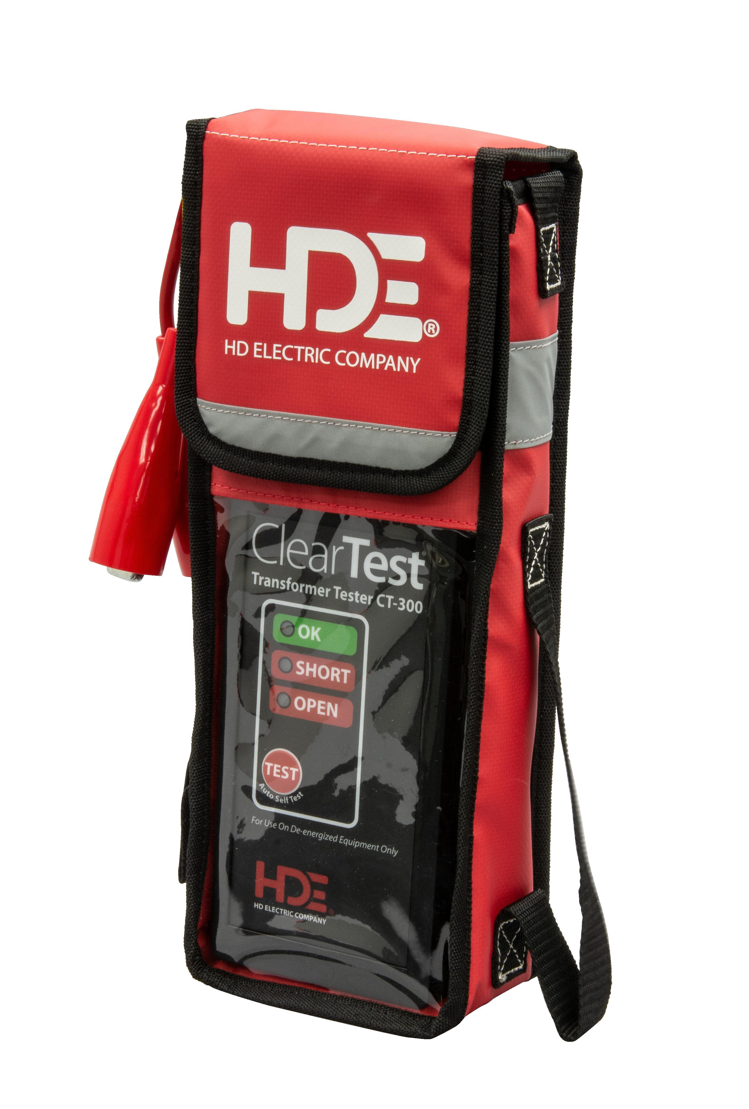 Greenlee&reg; HDE&reg; ClearTest&reg; CT-300 Transformer Tester, 5000 V DC Max Measurable, 500 VDC Max Working