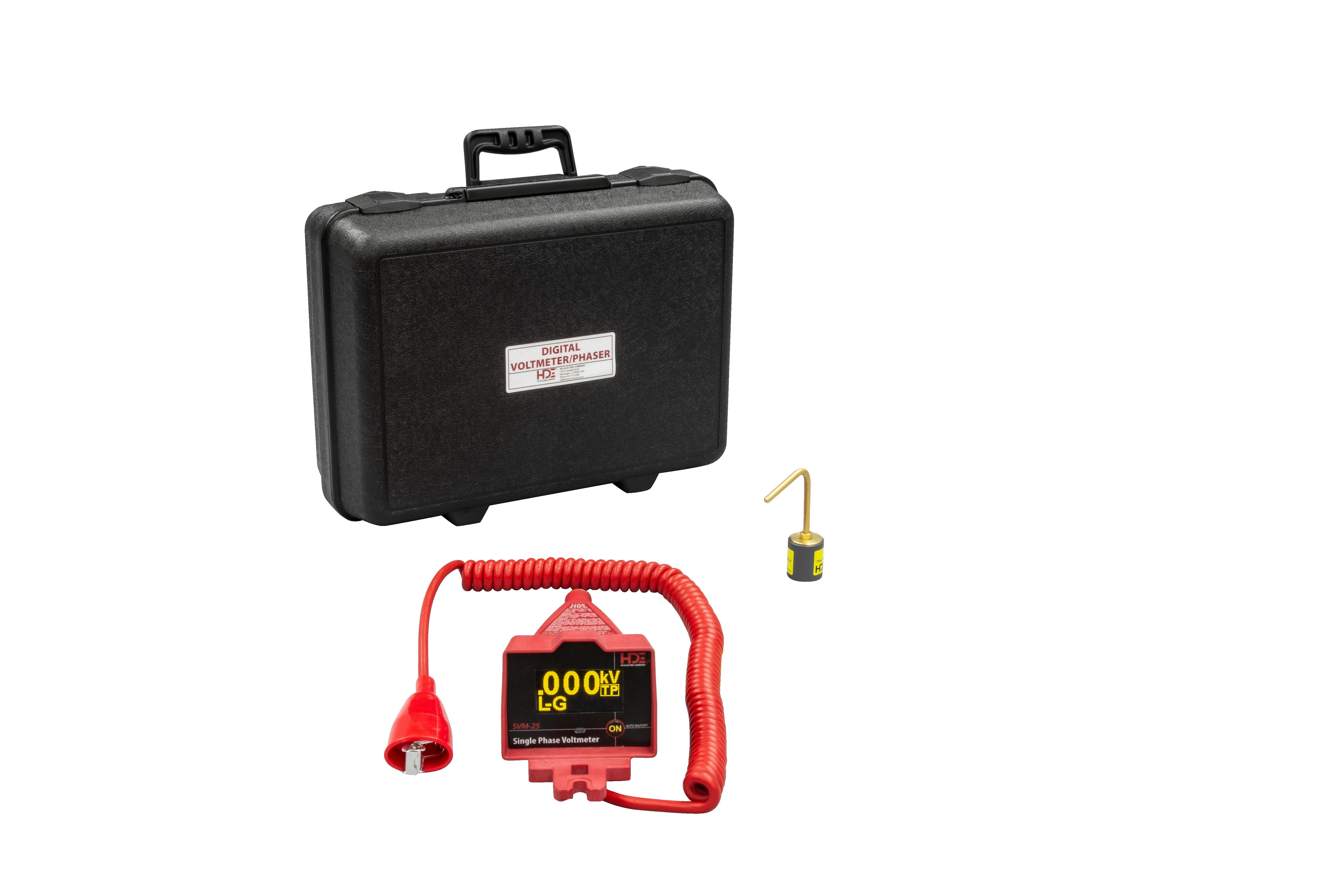 Greenlee&reg; SVM-25 Single Stick Voltmeter, Battery, +/-3 % Accuracy, LED Display