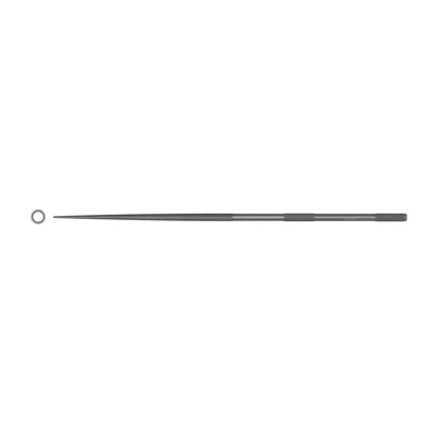 Grobet&reg; 31.593 Round Needle File, 6-1/4 in L